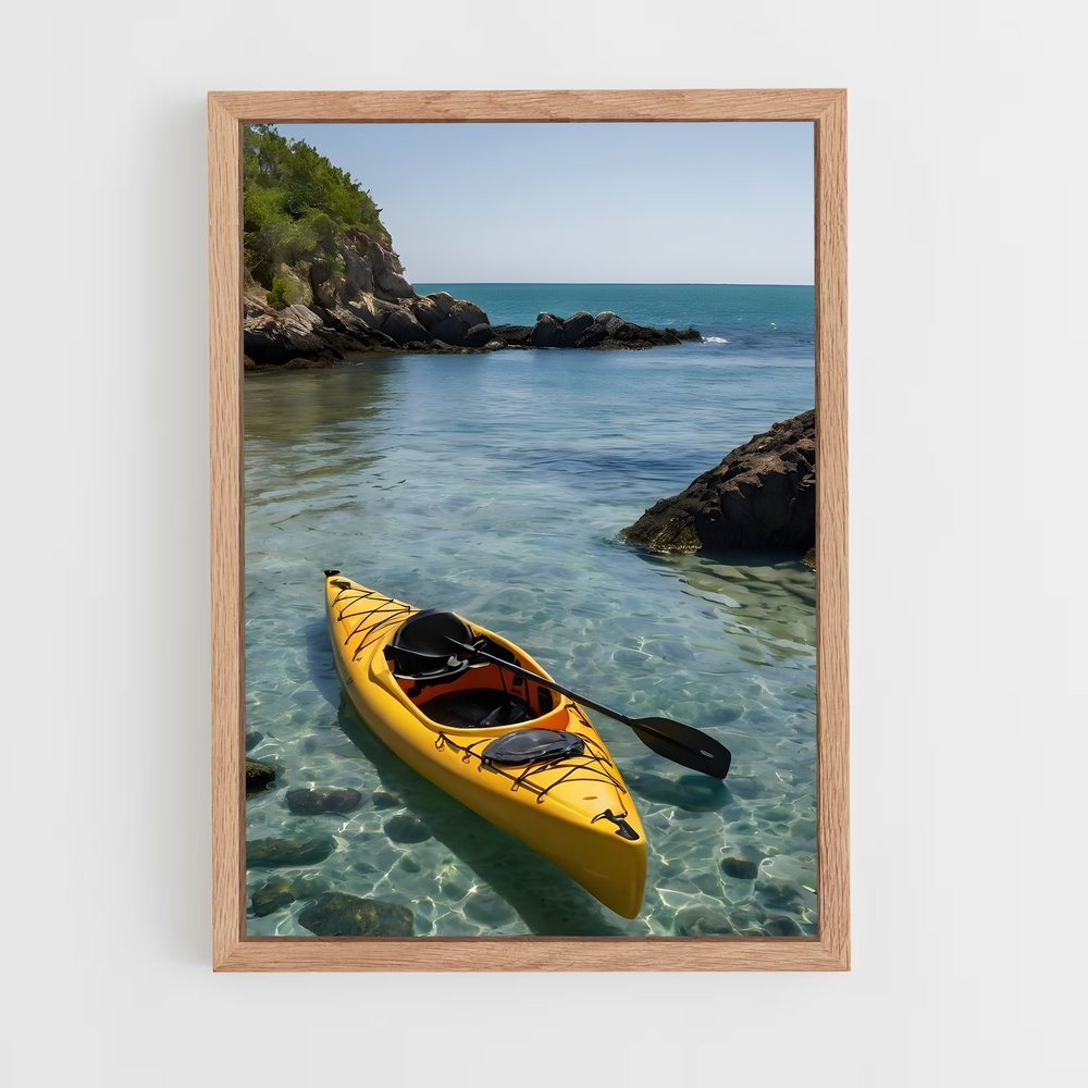 Poster Kayak au Sunrise – affiche Canoë-kayak (vue 4)